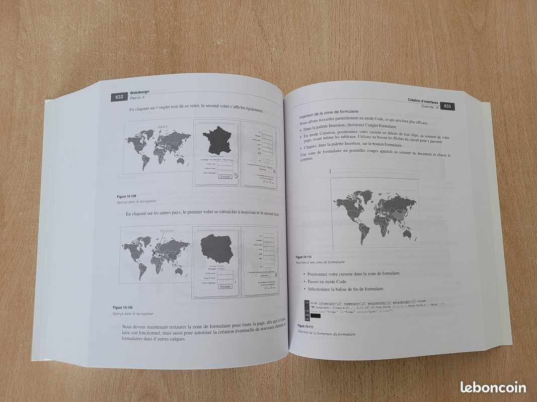 Livre Dreamweaver MX Arthur Caouissin à 14,50 Euros Comme neuf (image 7)