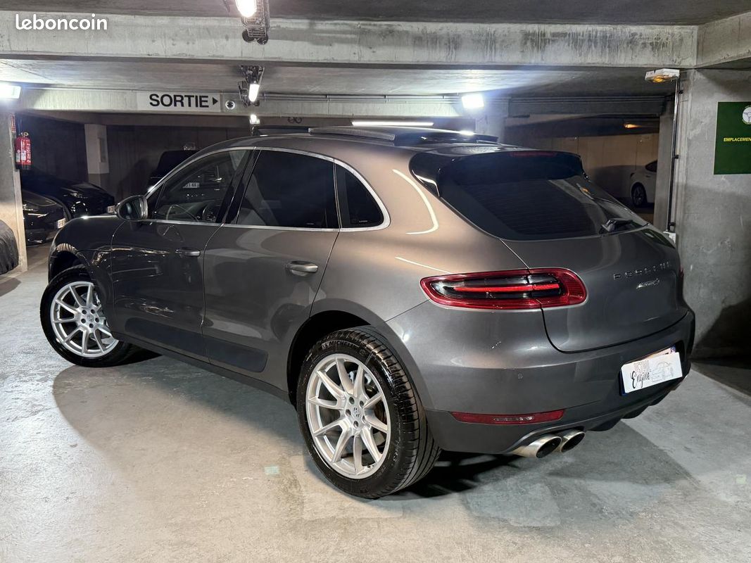 PORSCHE MACAN Porsche S 3.0 V6 258 ch PDK - Cuir expresso, toit ouvrant - Suivi Porsche / garantie (image 10)