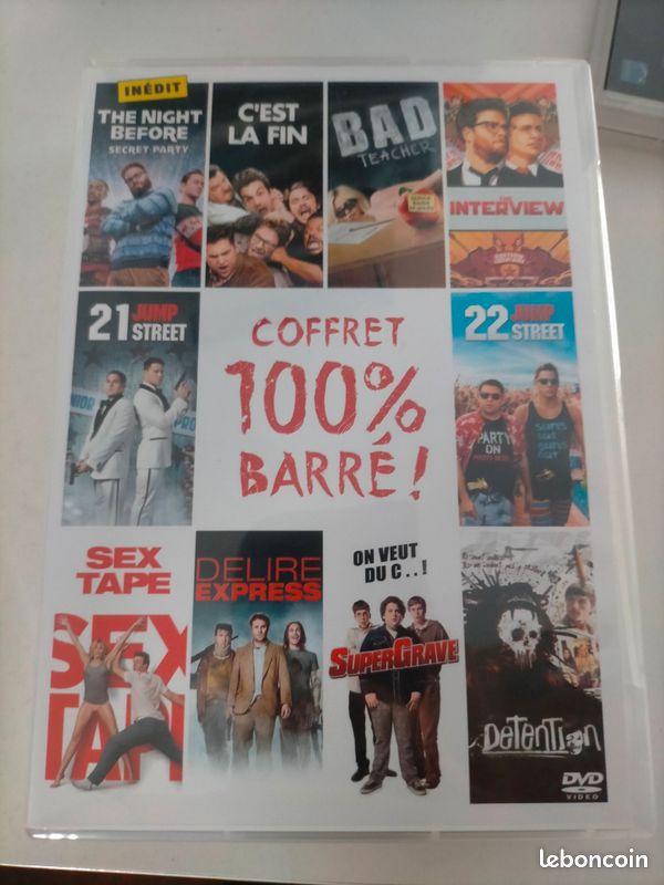 Lot de 10 films 21 jump street, the interview bad teacher et plein d'autres (image 1)