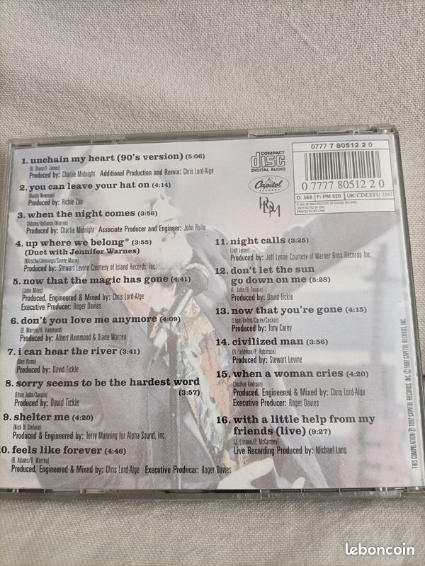 CD Joe COCKER (image 3)