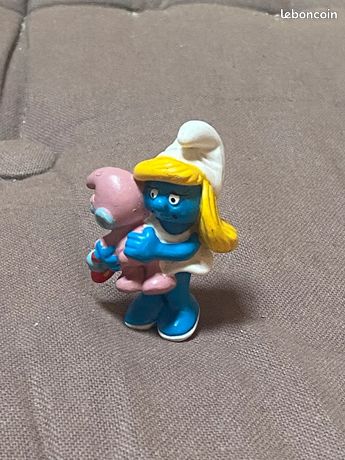 Figurine Schtroumpf Shell PROMO 20191 - RARE - Très Bon État (Schleich)