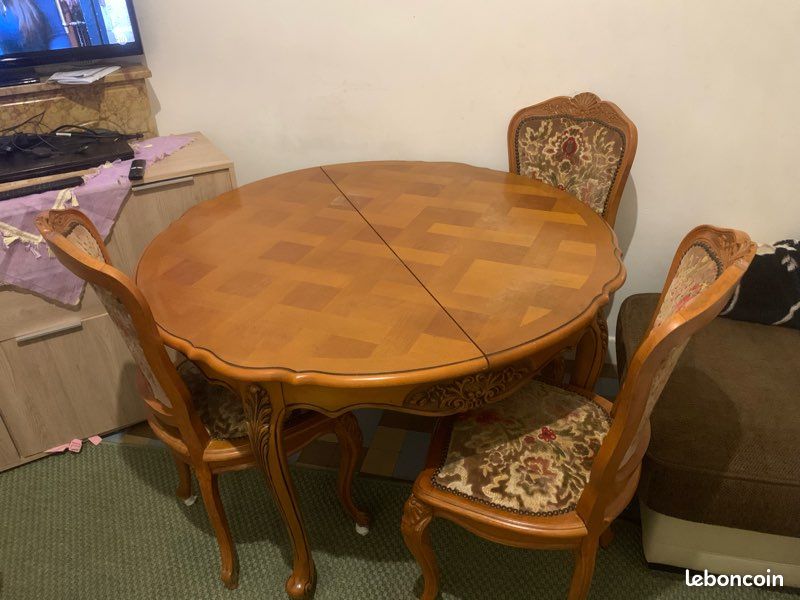 Table bois massif (image 1)