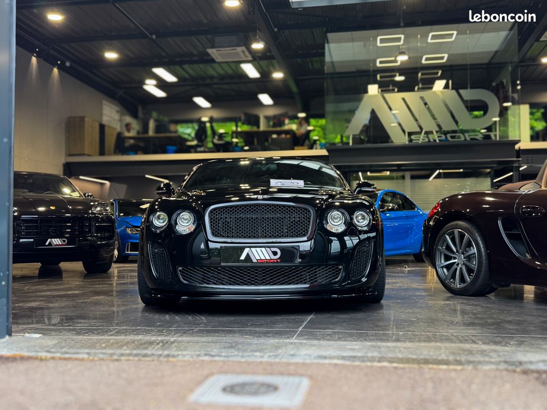 Bentley Continental Supersports 6.0 W12 630ch – Prépa Maxton – Rare en version FlexFuel / éthanol d’origine usine