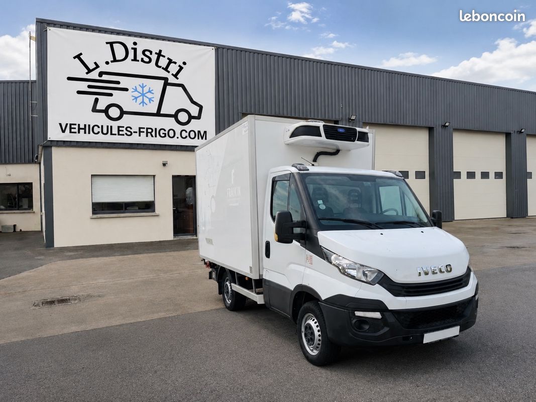 Iveco daily 35s14 frigorifique - hayon - frcx - 2017 - 140ch - 24000 (image 2)
