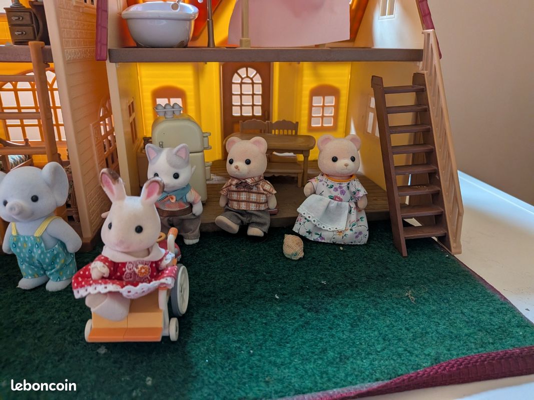 Maison mobiliers personnages sylvanian (image 3)