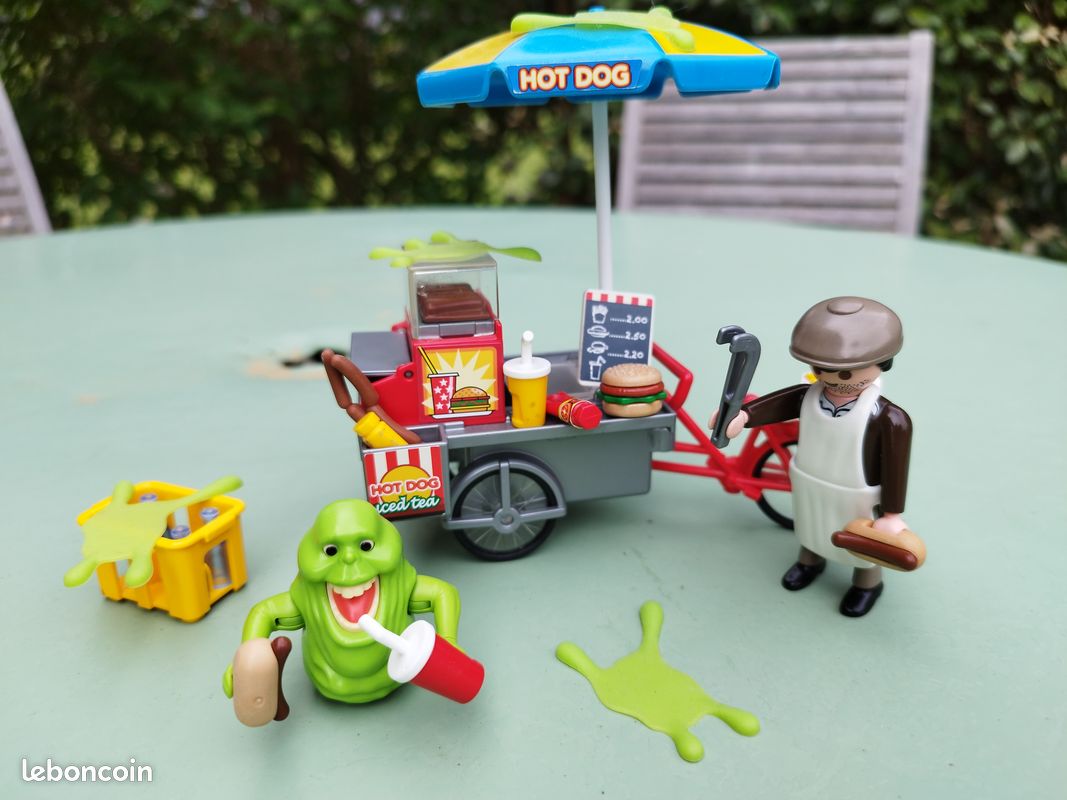 Ghostbusters 1984 Ghostbusters Hot Dog Stand Playmobil Ghostbuster