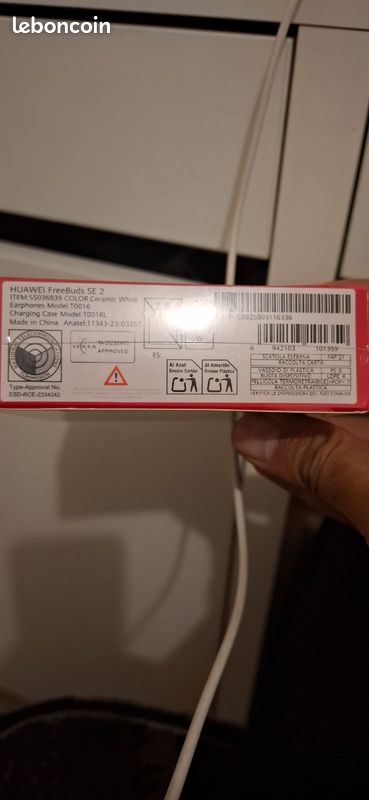 Huawei FreeBuds SE 2 – NEUFS scellés – Ceramic White (image 3)