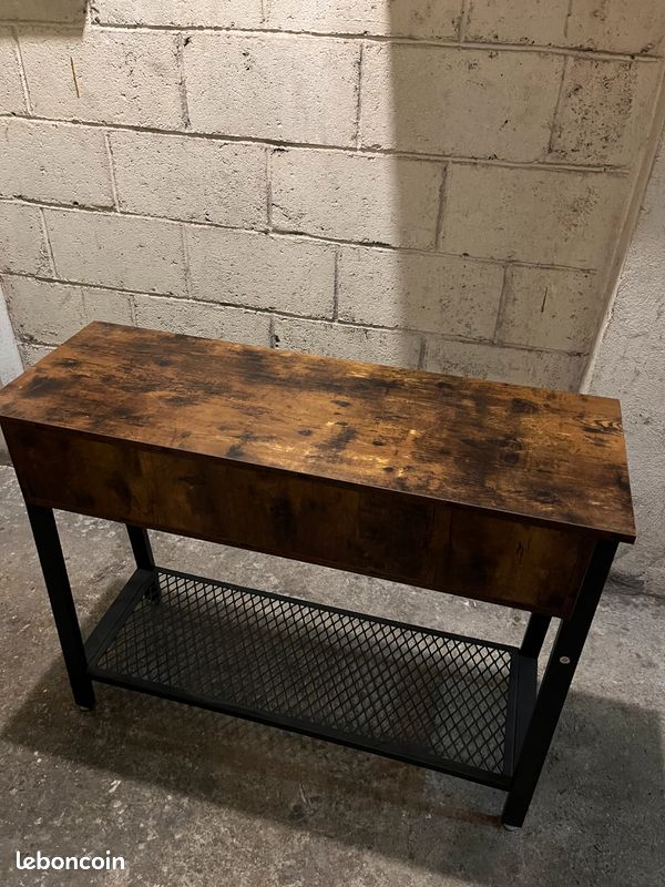 Table console industrielle VASAGLE (image 2)