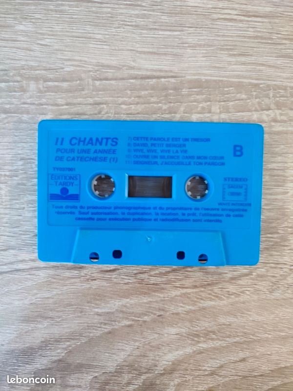 Lot 10 Cassettes Audio SONY, BASF & TDK-Chrome HQ-Occasions