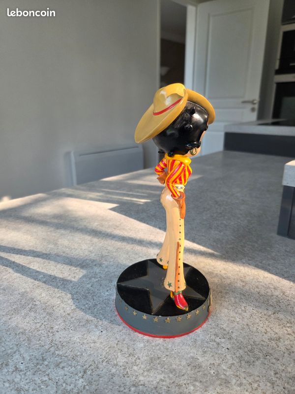 Betty Boop en résine ,Ht 94 cm (Neu und originalverpackt) in