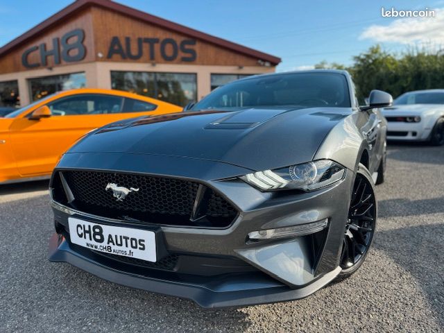 Ford mustang v8 5.0 gt fastback phase 2 gris magnetic pack premium suspension magneride systeme audio bang&olufsen boite automatique * dispo et visible sur notre parc* 46900 eur (image 1)