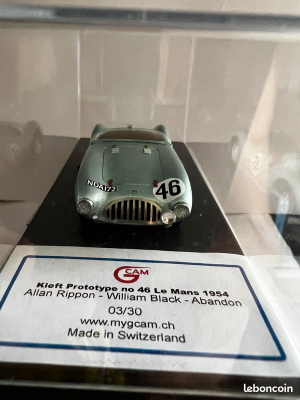 OSCA MT4 #42 1954 24H DU MANS ORIGINAL MINIATURE Kit Monté 1/43