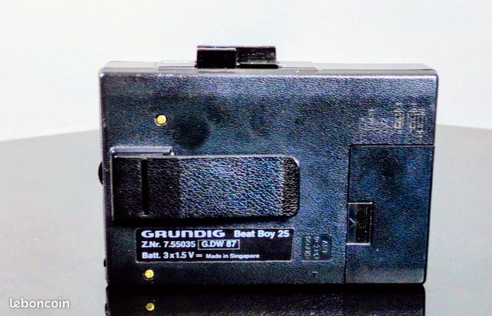 Magnétophone Portable Vintage GRUNDIG C450 - Occasion, Fonctionnel - Pièce Rétro