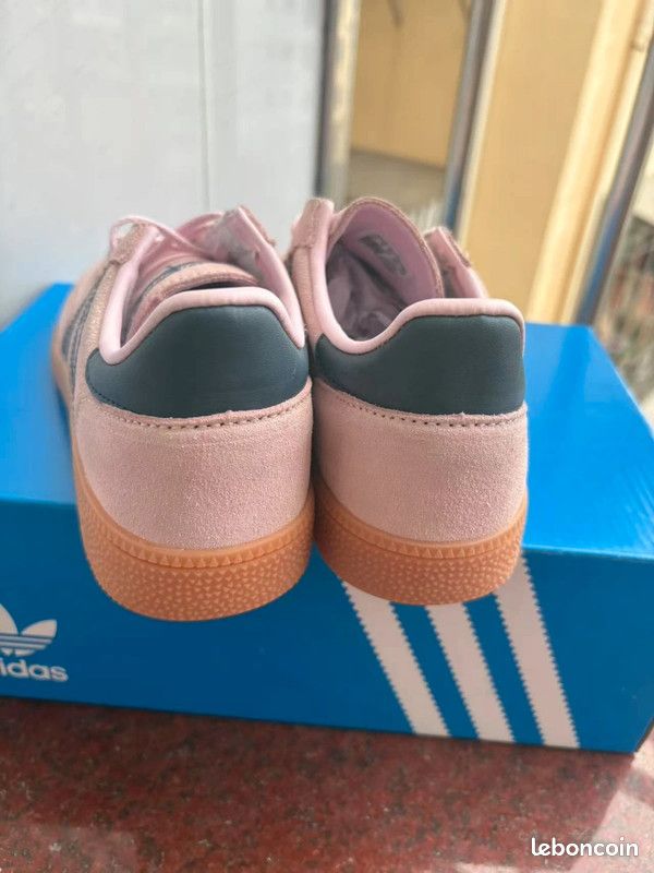 Adidas Originals Handball Spezial Rose et Bleu (image 4)