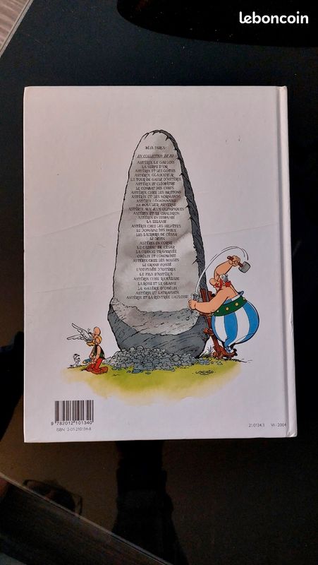 Livre asterix " la serpe d or " année 1982 dessin de uderzo et textes de goscinny editeur hachette (image 3)