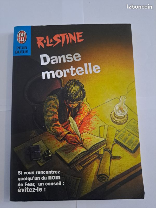 Roman jeunesse "Danse mortelle" - R. L. Stine - 2001 (image 1)
