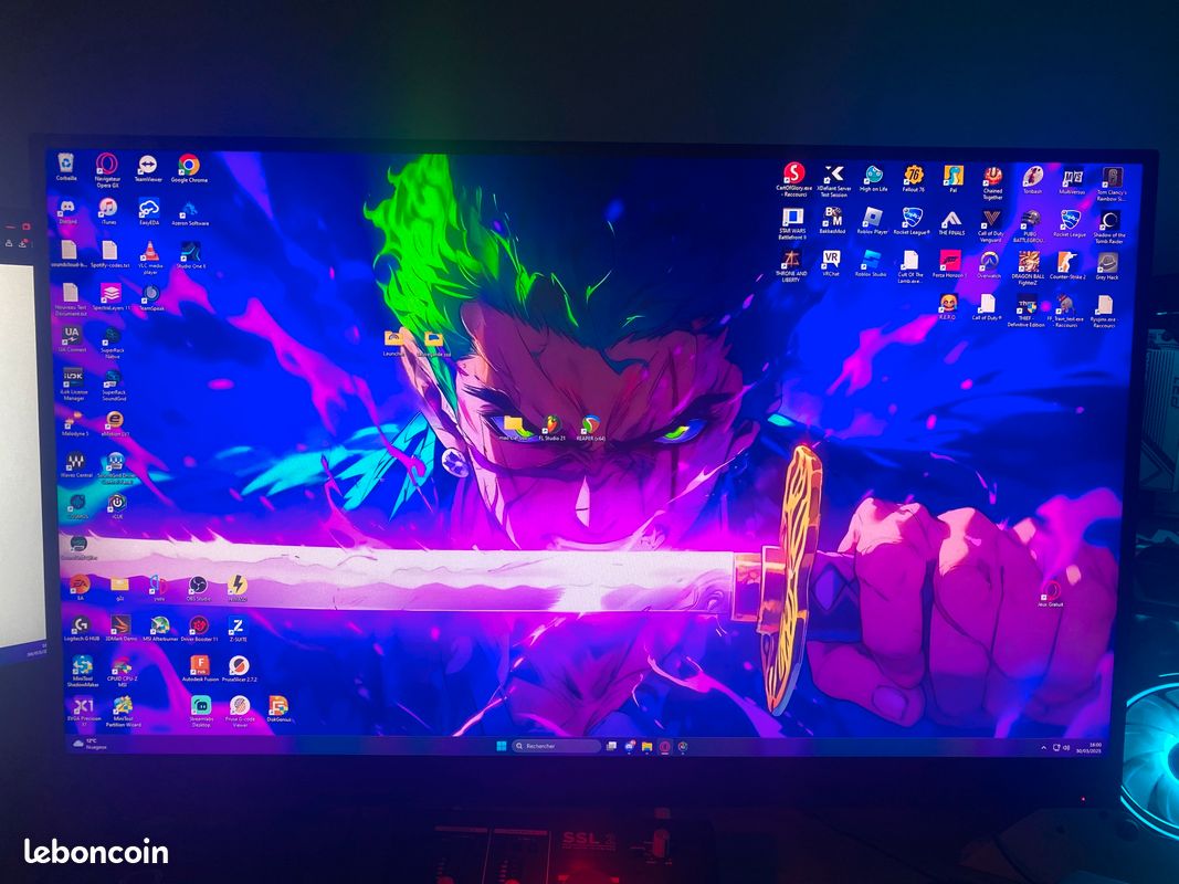 Ecran 240hz 2k 27pouce hp omen (image 1)