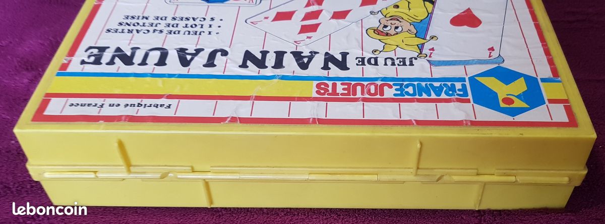 Jeu De Société Ancien : Le Nain Jaune JFL Avec Son Jeu De Cartes GRIMAUD - Occasion