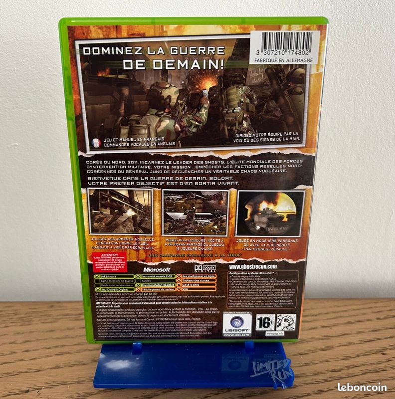 TOM CLANCY'S GHOST RECON 2 - Xbox 1 - PAL FR - Complet (image 2)