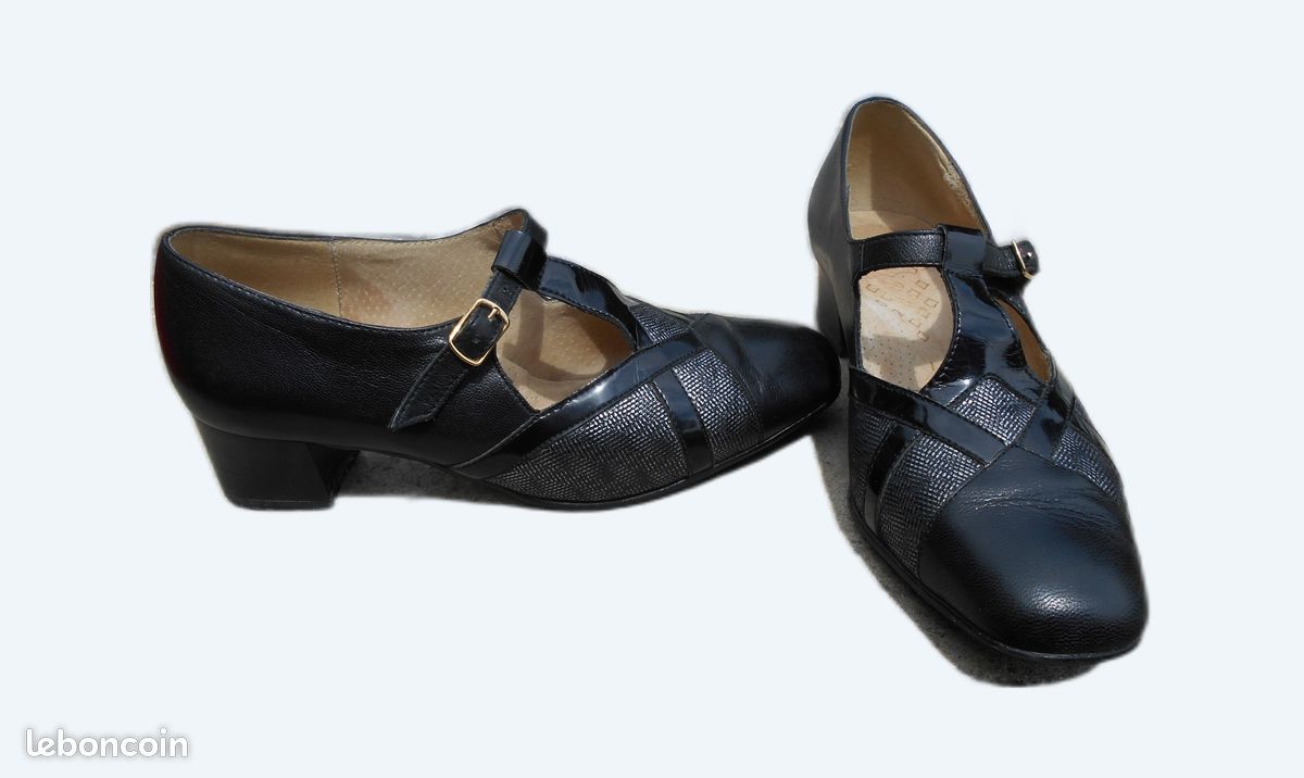 Sandales Zara Basic noires, taille 38 - neuves (Neu (gemäss