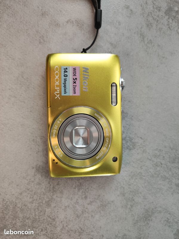 Appareil Photo Compact Nikon Coolpix S3100 - Occasion