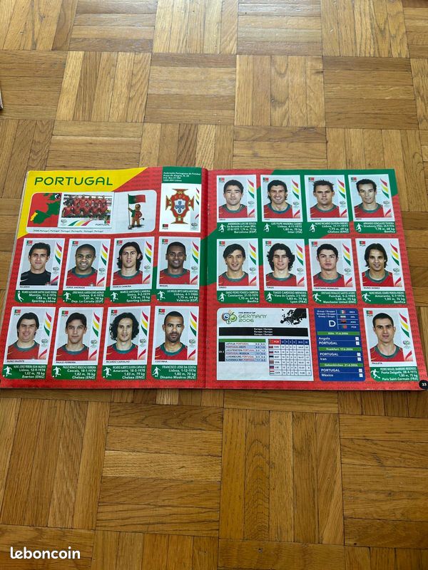 CRISTIANO RONALDO - BALLON PANINI - Ministicker de la Coupe du Monde