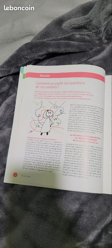 Revue Magazine Adoption "Accueil" EFA N 199 juin 2021, parentalité adoptive (image 3)
