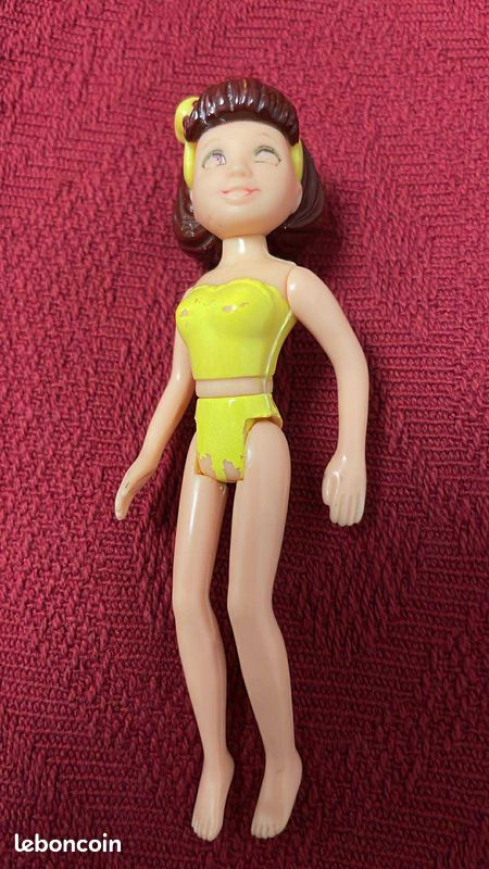 Figurine Polly Pocket Vintage Avec Poupée Et Habits – Lot Occasion
