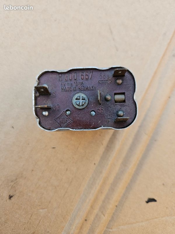 Relais code phare Cox Combi 6V (image 2)