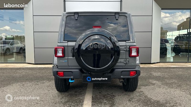 Jeep Wrangler Unlimited 2.0 T 380ch 4xe Overland Command-Trac MY23 (image 6)