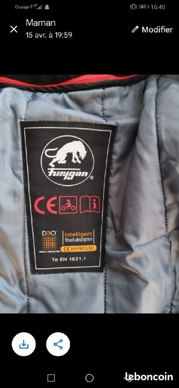 Blouson Furygan Femme (image 3)