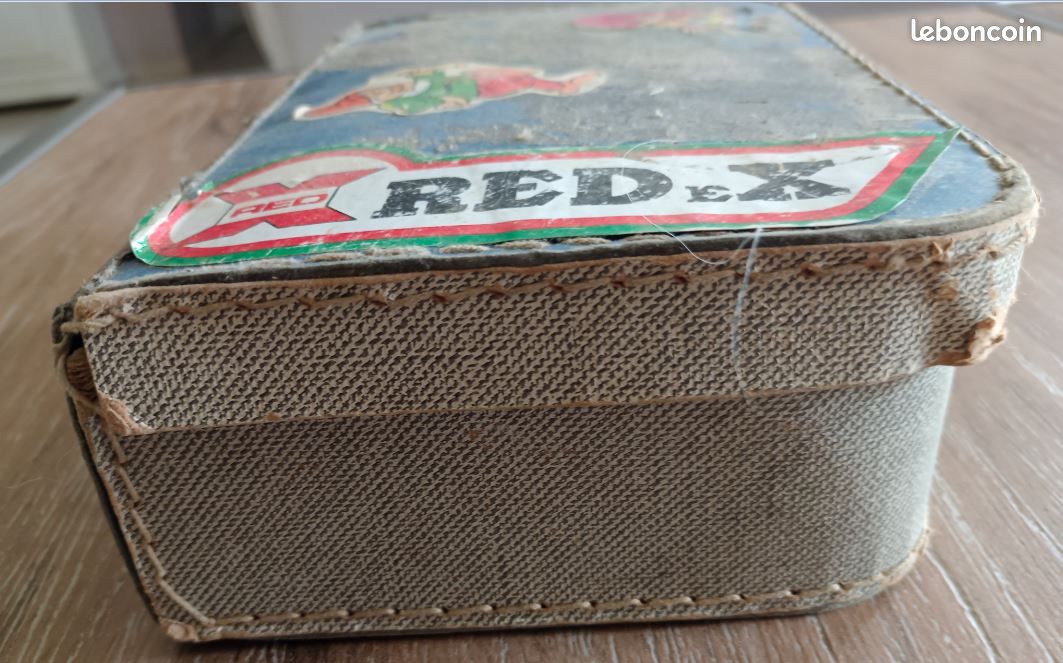 Ancienne valise en carton pour enfant (image 3)