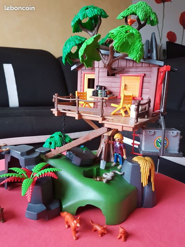 Playmobil Wild Life 5557 Cabane des aventuriers dans les arbres