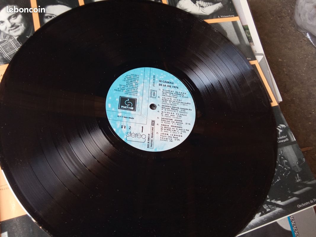 Lot vinyle. Le cadeau de la vie (image 10)