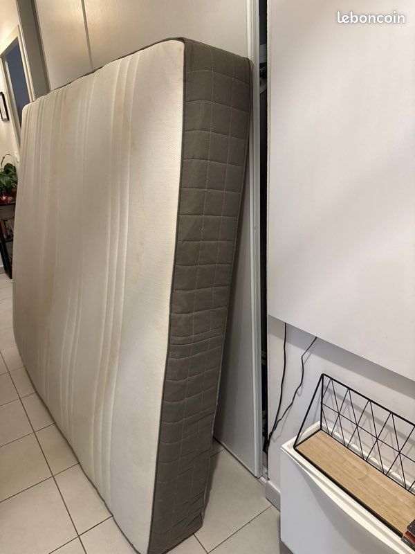 Lit + matelas 160 IKEA (image 2)