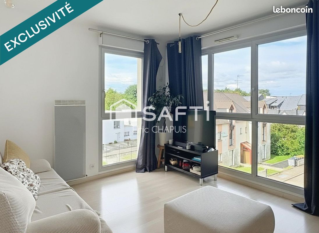 Appartement 3 pièces 63 m² · à Rennes · 63 m² · 244 800 €