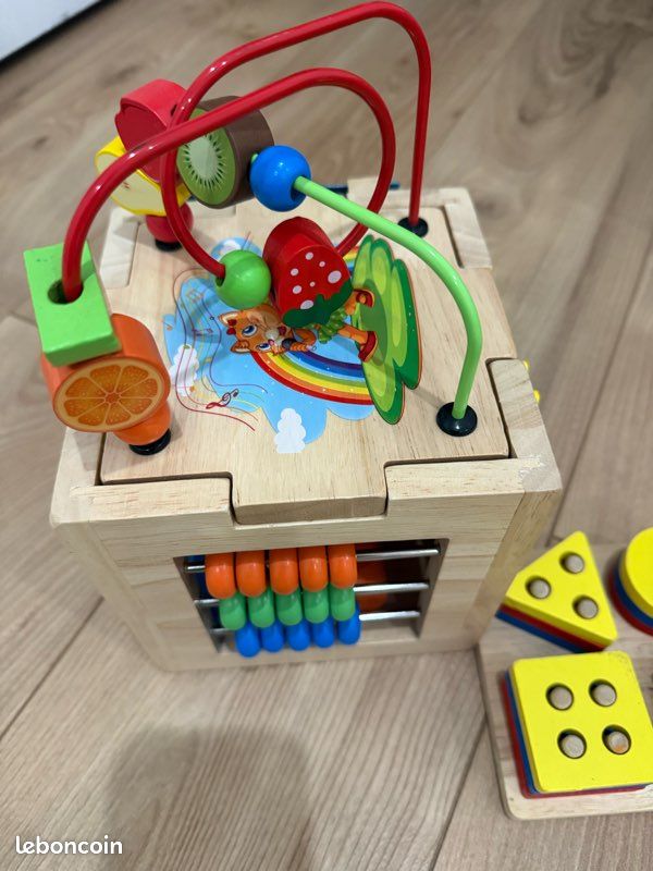 Puzzles d'éveil en bois pour les tout-petits (image 1)