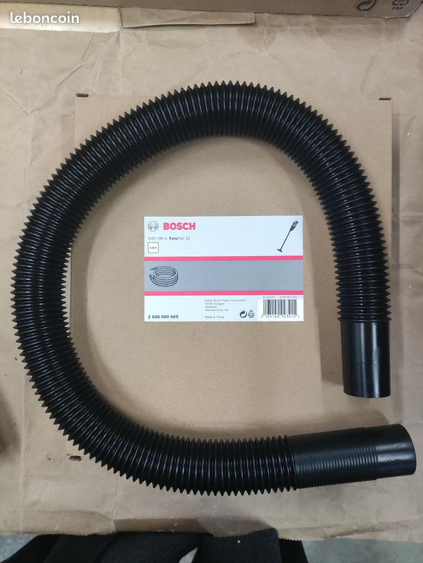 Bosch tuyau tube flexible aspirateur, L0,8 m / D35 mm, GAS 18V-1, EasyVac 12 ou 18 - Réf. 26080006 (image 1)