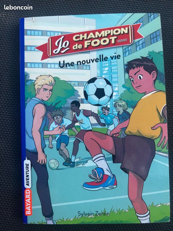 Livre Jo champion de foot - Une nouvelle vie (image 1)