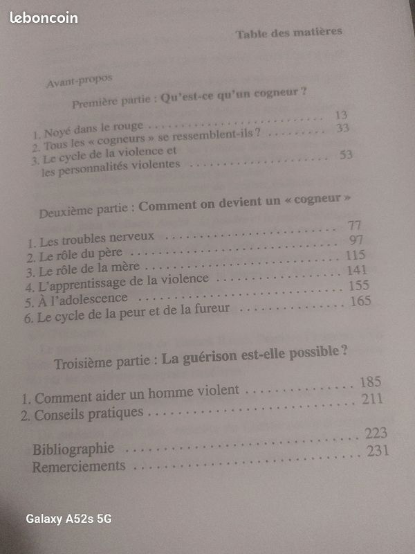 Livre "De la violence dans le couple" Bayard Éditions (image 3)