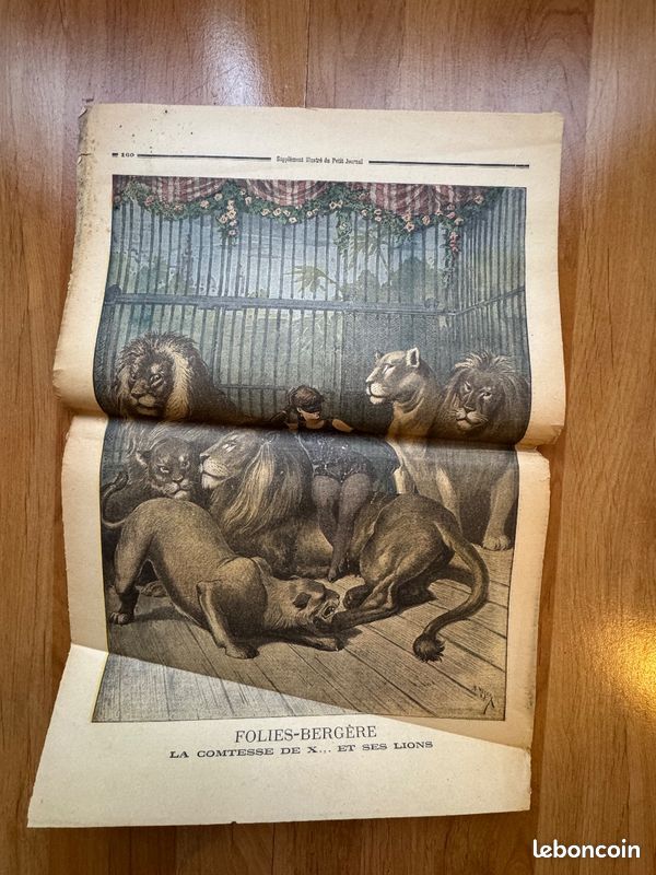LE PETIT JOURNAL N°1197 du 26/10/1913 ROI D'ESPAGNE / CATASTROPHE DU