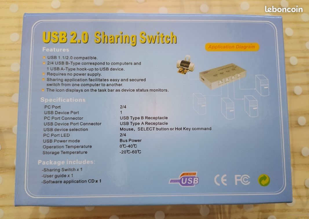 Sharing Switch USB 2.0 (image 2)