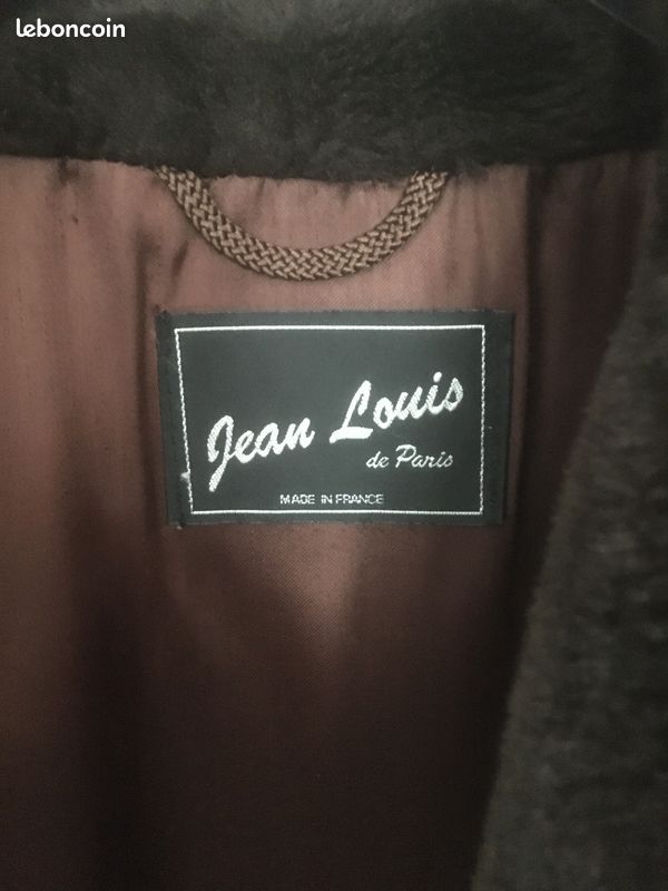 Manteau long "Jean Louis de Paris" vintage T 38 (image 3)