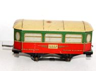 Voiture Miniature LR Louis Roussy 1936 – 2e Classe PLM Jaune, époque 2, Vintage