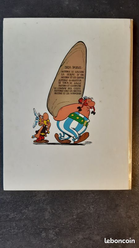 BD ASTERIX Le Combat des Chefs (1967) (image 2)