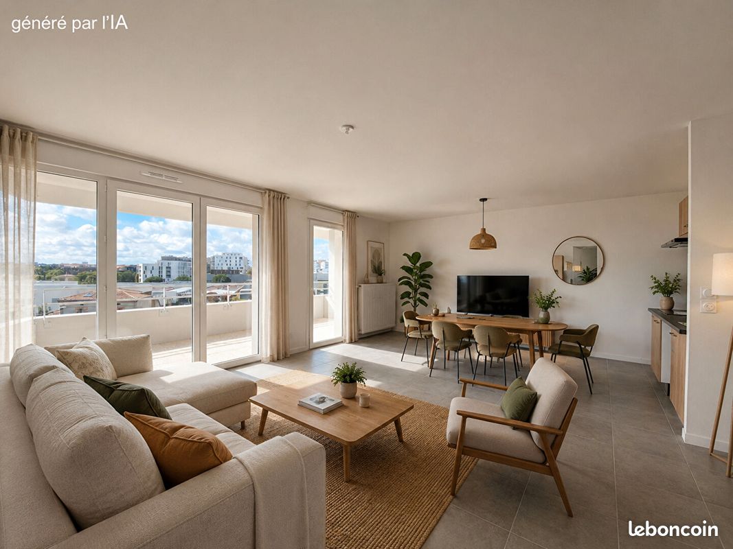 Appartement 3 pièces 68 m² · à Toulouse · 68 m² · 845 €