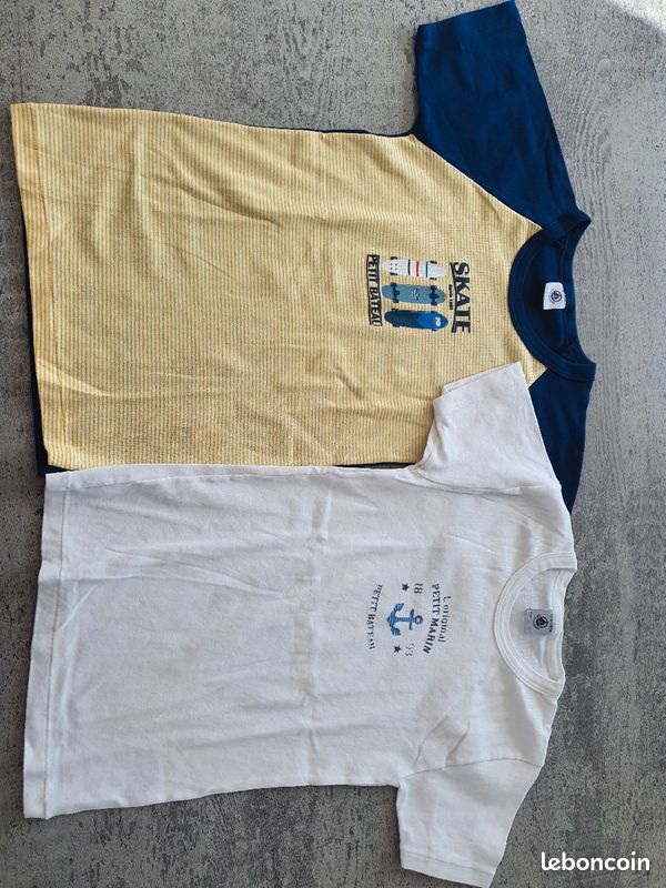 Lot 10 tee shirt 7/8 ans (image 3)
