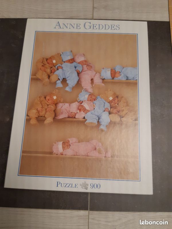 2 puzzles anne geddes bébés 900 pièces (image 4)