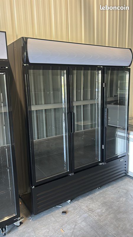 Vitrine boisson gondole Congélateur professionnel coffre coulissant bahut aht (image 2)