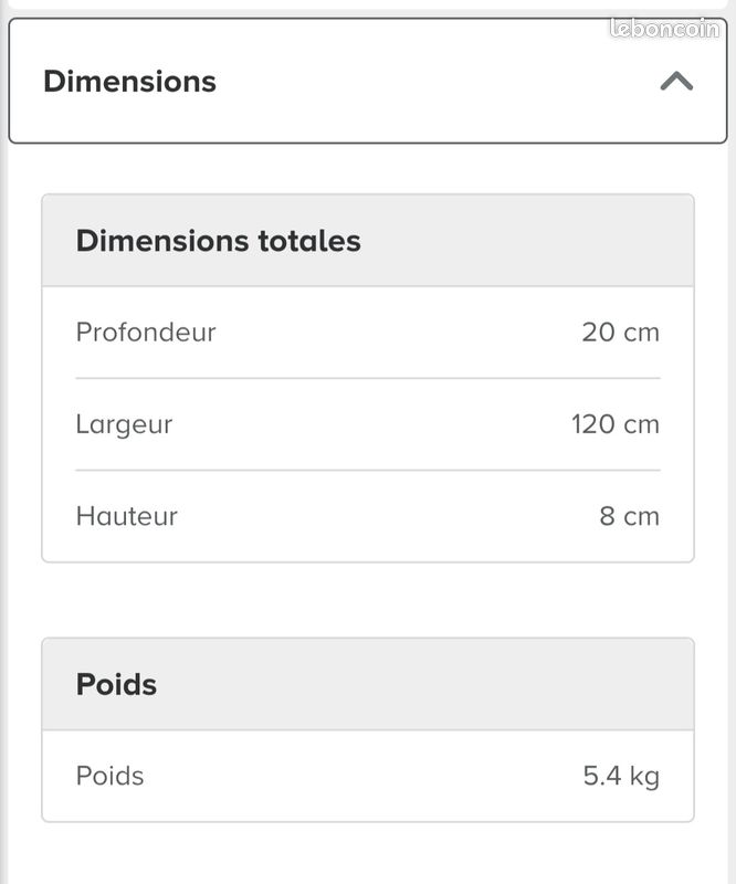 Étagere murale avec fixation (image 5)